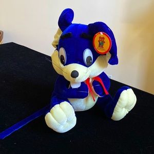 Toy Network blue Mouse Rat Plush Large 15"  Vintage 2002 New with tag